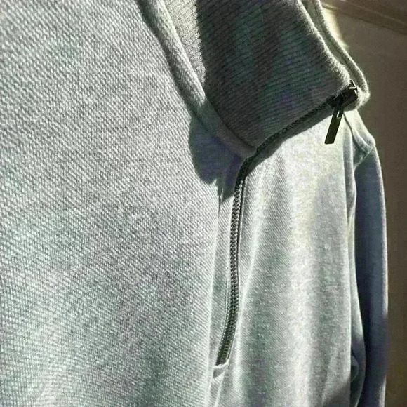 Walter Hagen 11 Majors Mens M 1/4 Zip Sweatshirt Sky Blue Golf Outdoor Casual - Picture 2 of 16